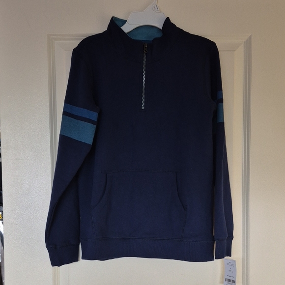 Carter's Other - Carter's Blue Half-Zip Sweater with Textured Knit